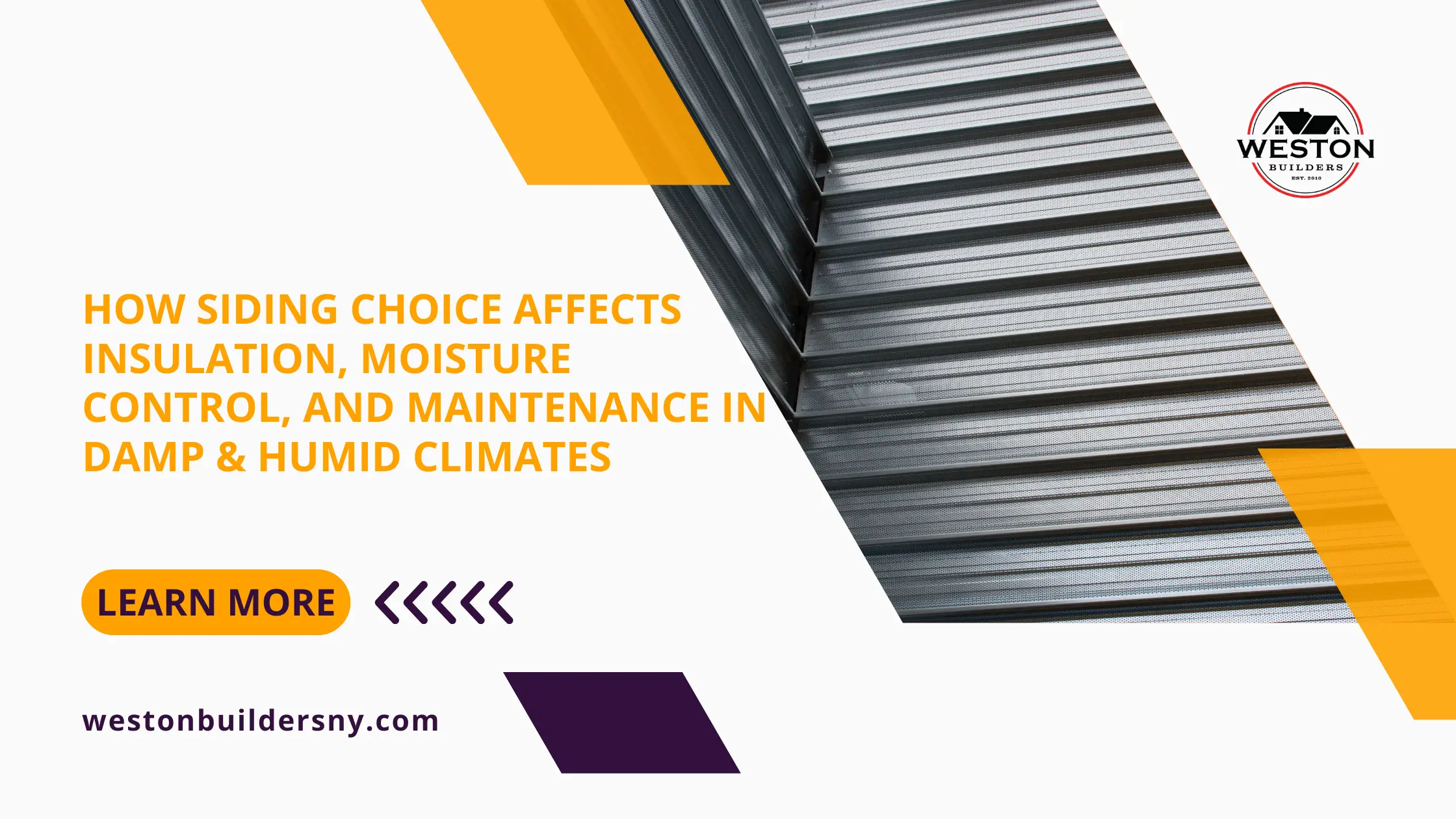 How Siding Choice Affects Insulation, Moisture Control, and Maintenance in Damp & Humid Climates