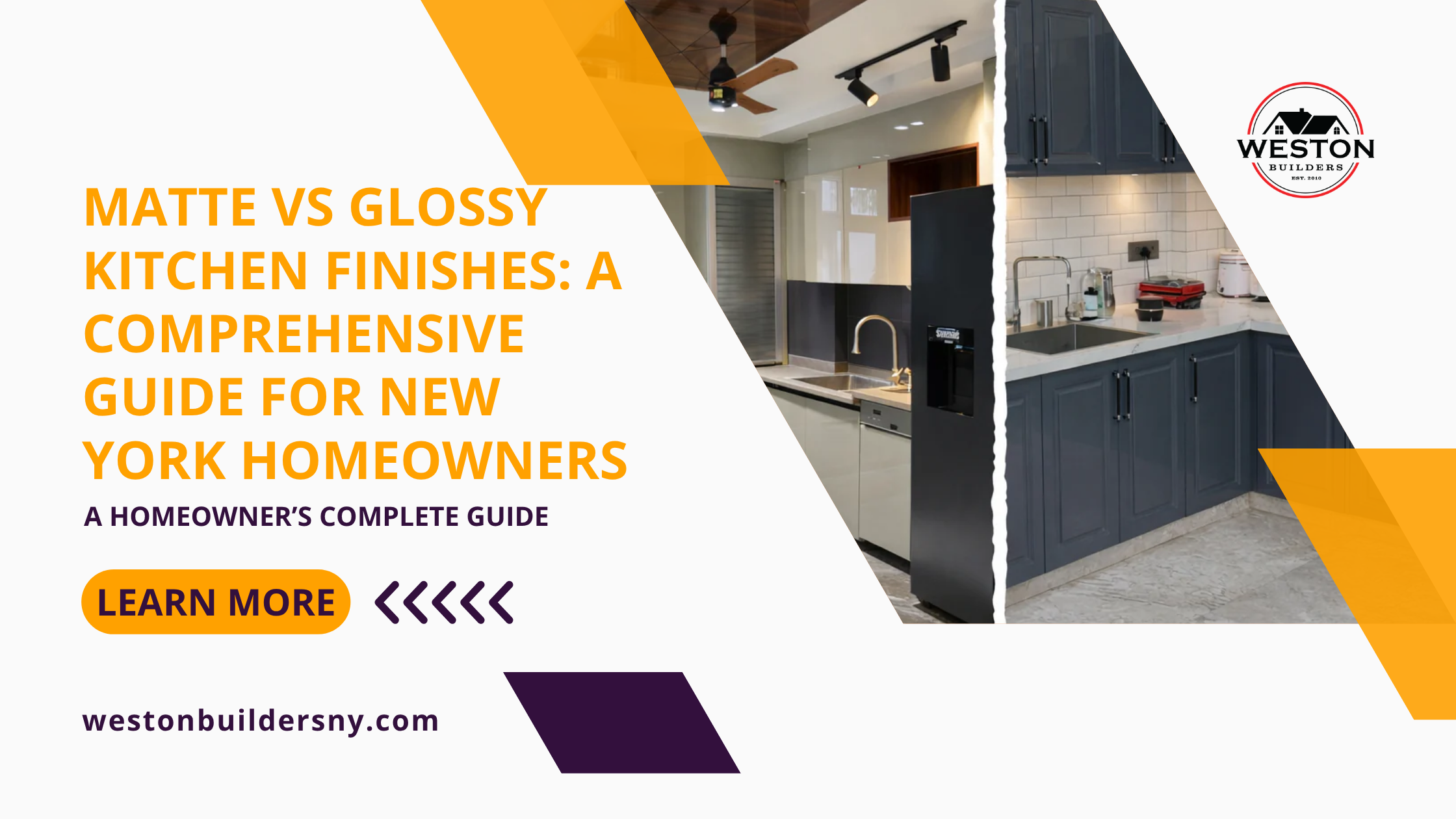 Matte vs Glossy Kitchen Finishes: A Comprehensive Guide for New York Homeowners