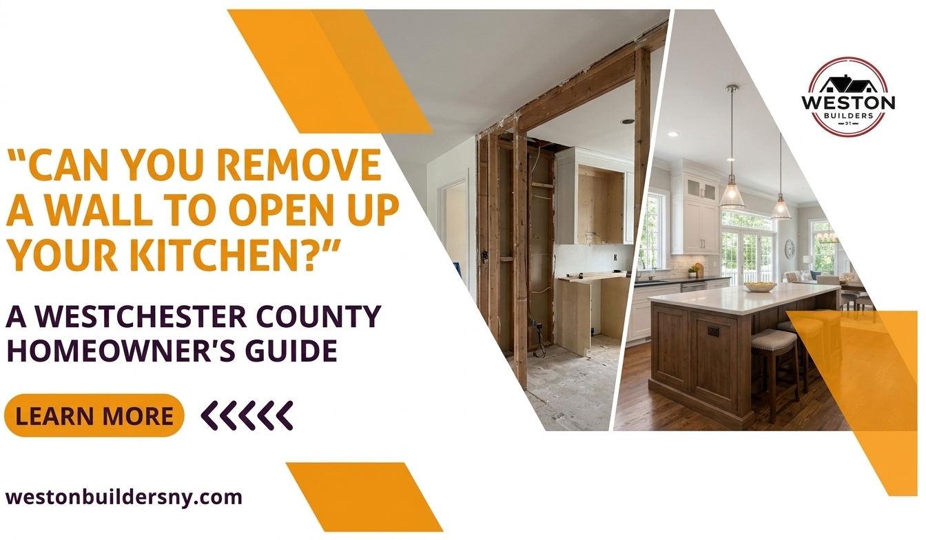 Remove a wall to open up your kitchen